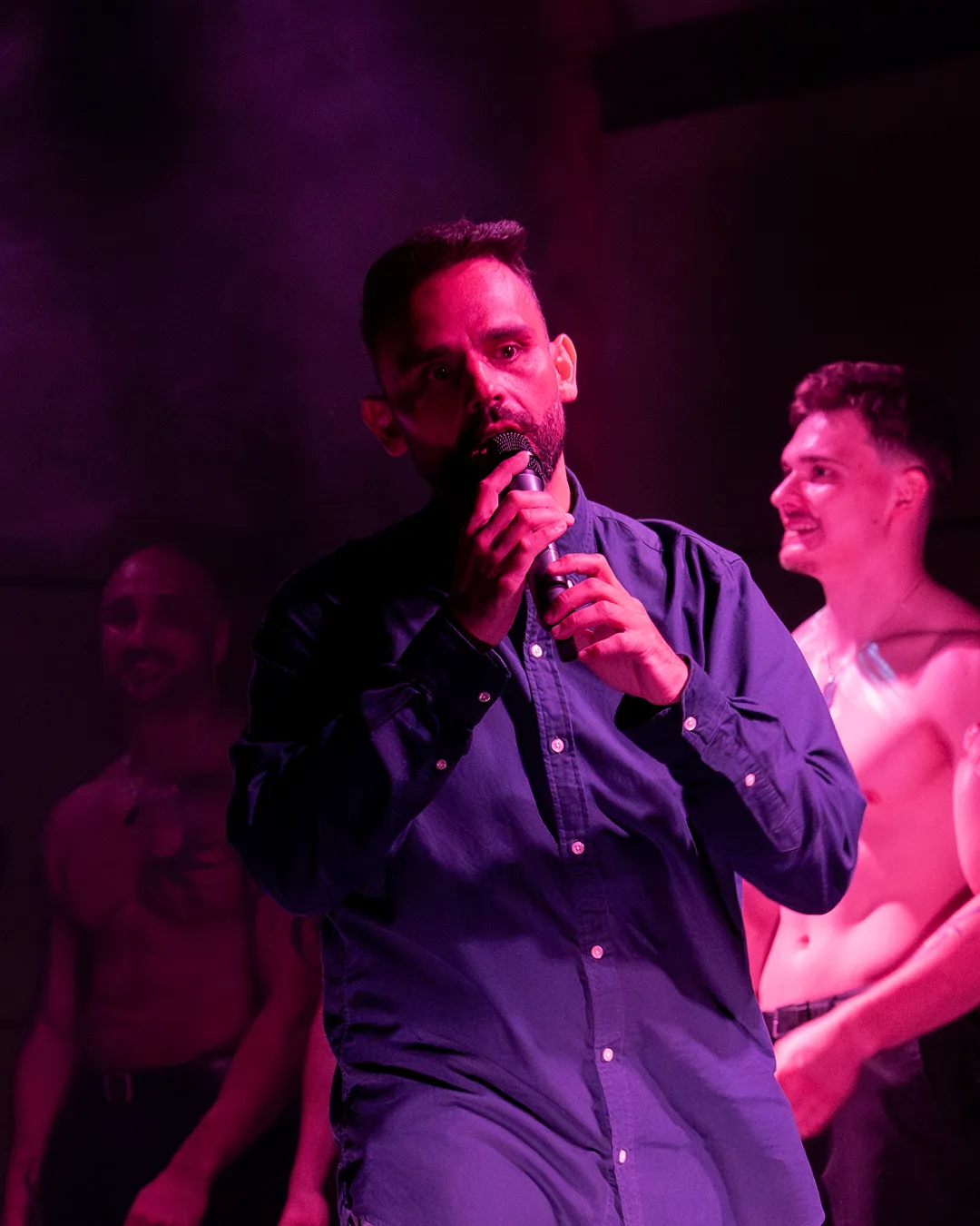 DJ Fabz, animateur des soirées Golden Boys Show
